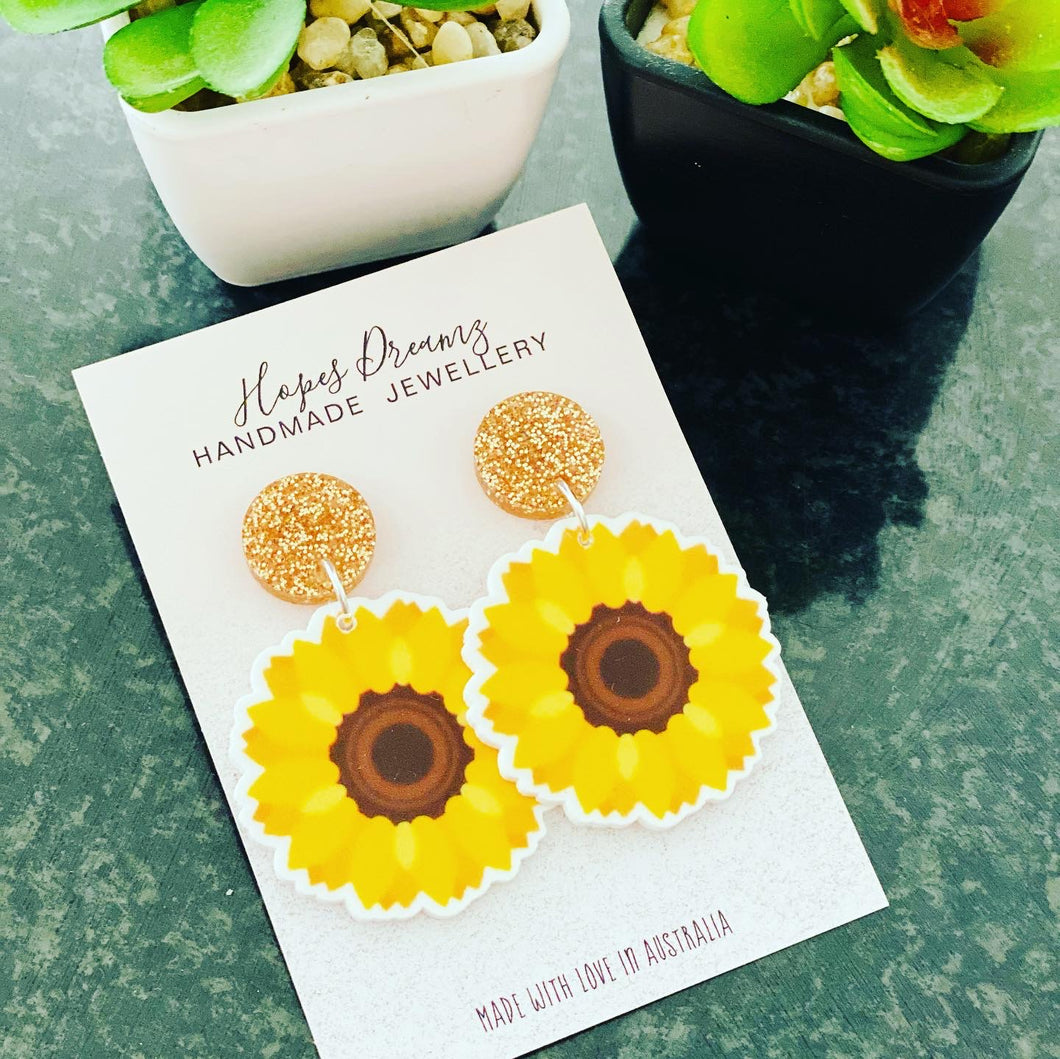 Sunflower dangle