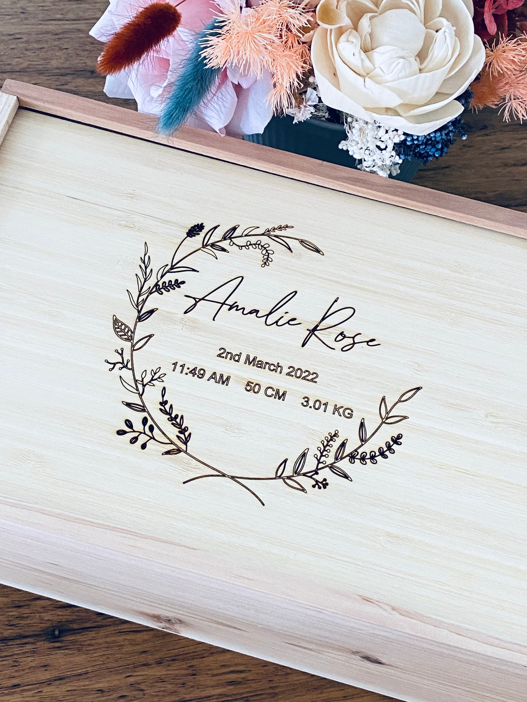 Memory keepsake box