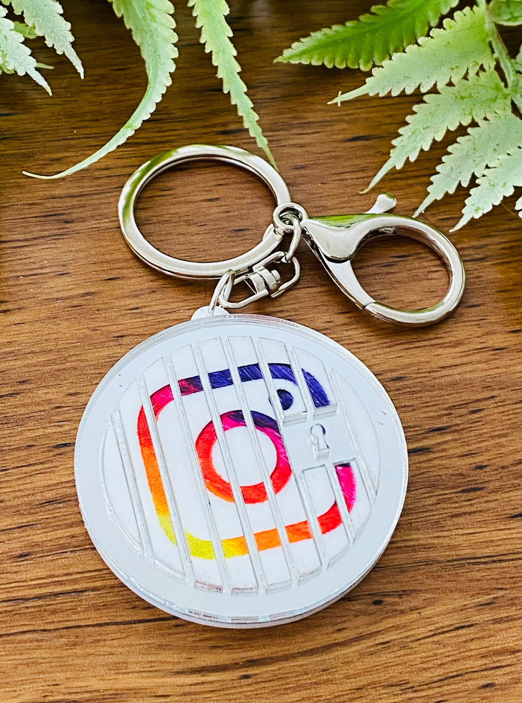 Insta jail keyring