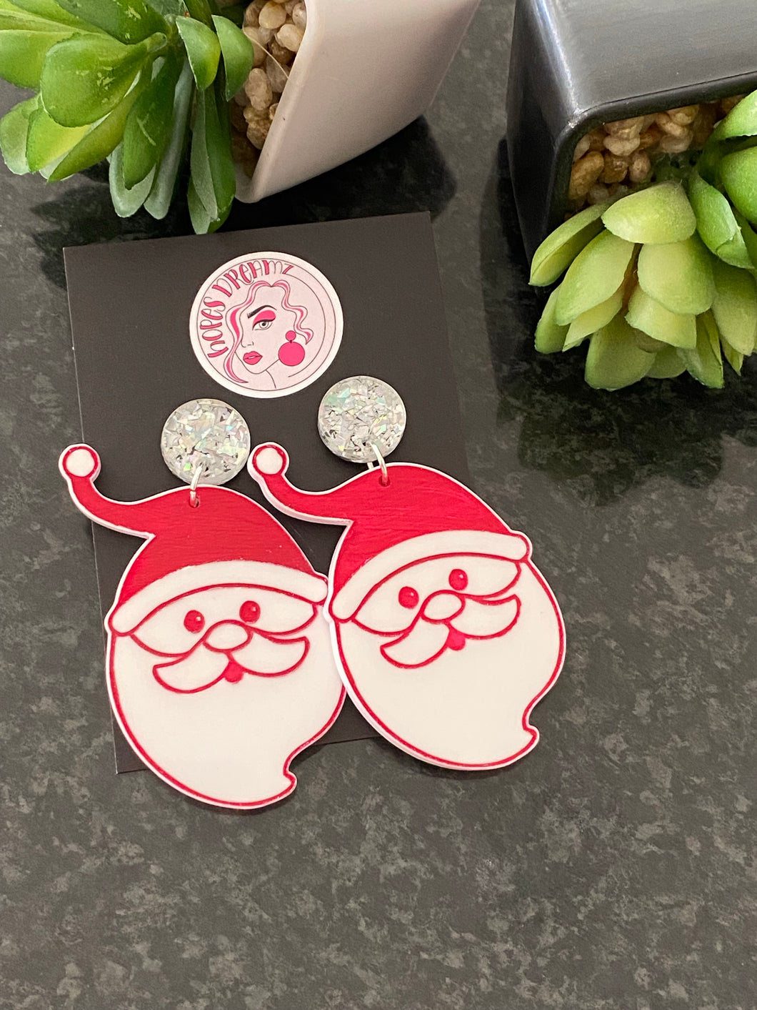 Santa dangles