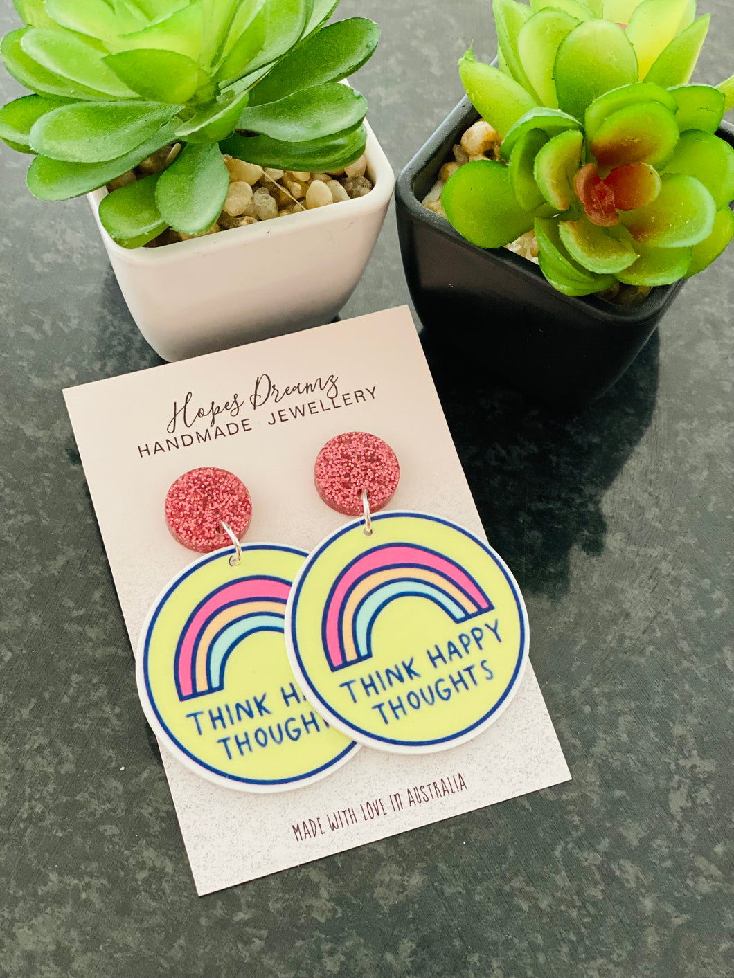 Think happy thoughts