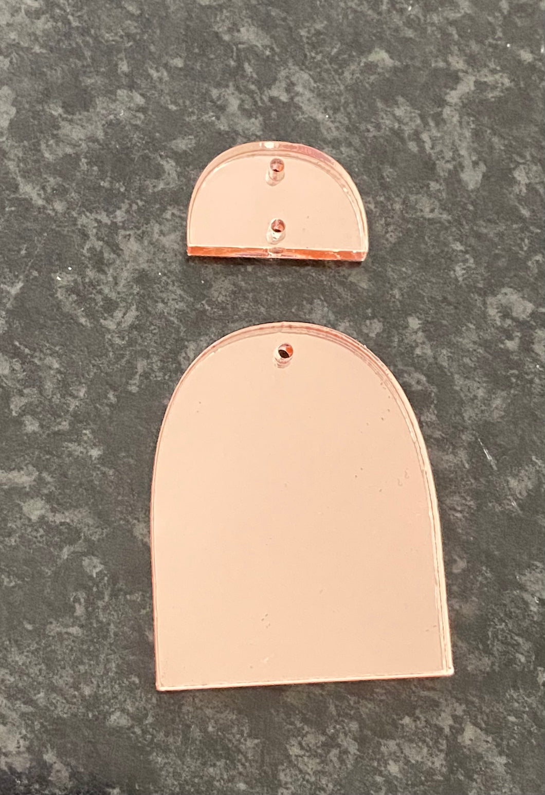 Rose gold solid arch