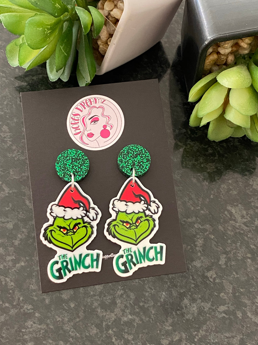 Grinch dangles