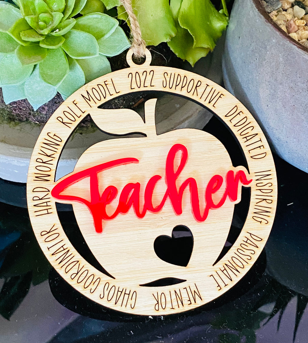 Teacher hanging gift