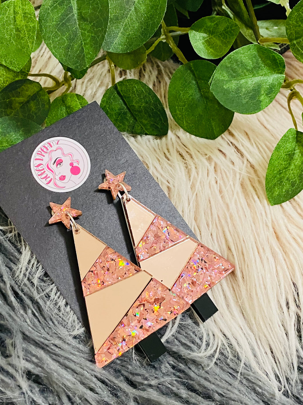Rose gold Xmas tree