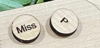 Wooden teacher studs