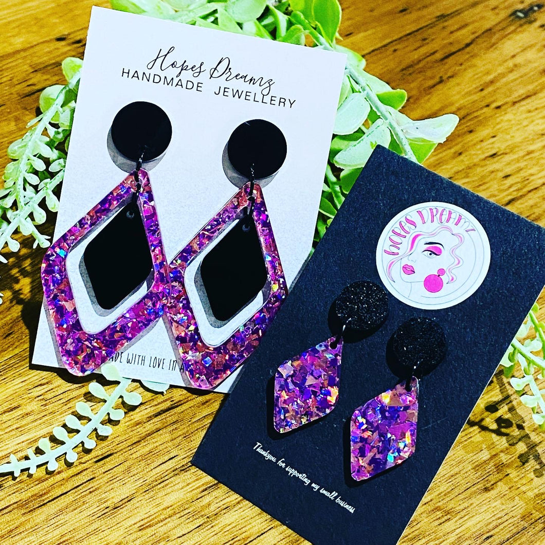 Mummy & me purple raz drop