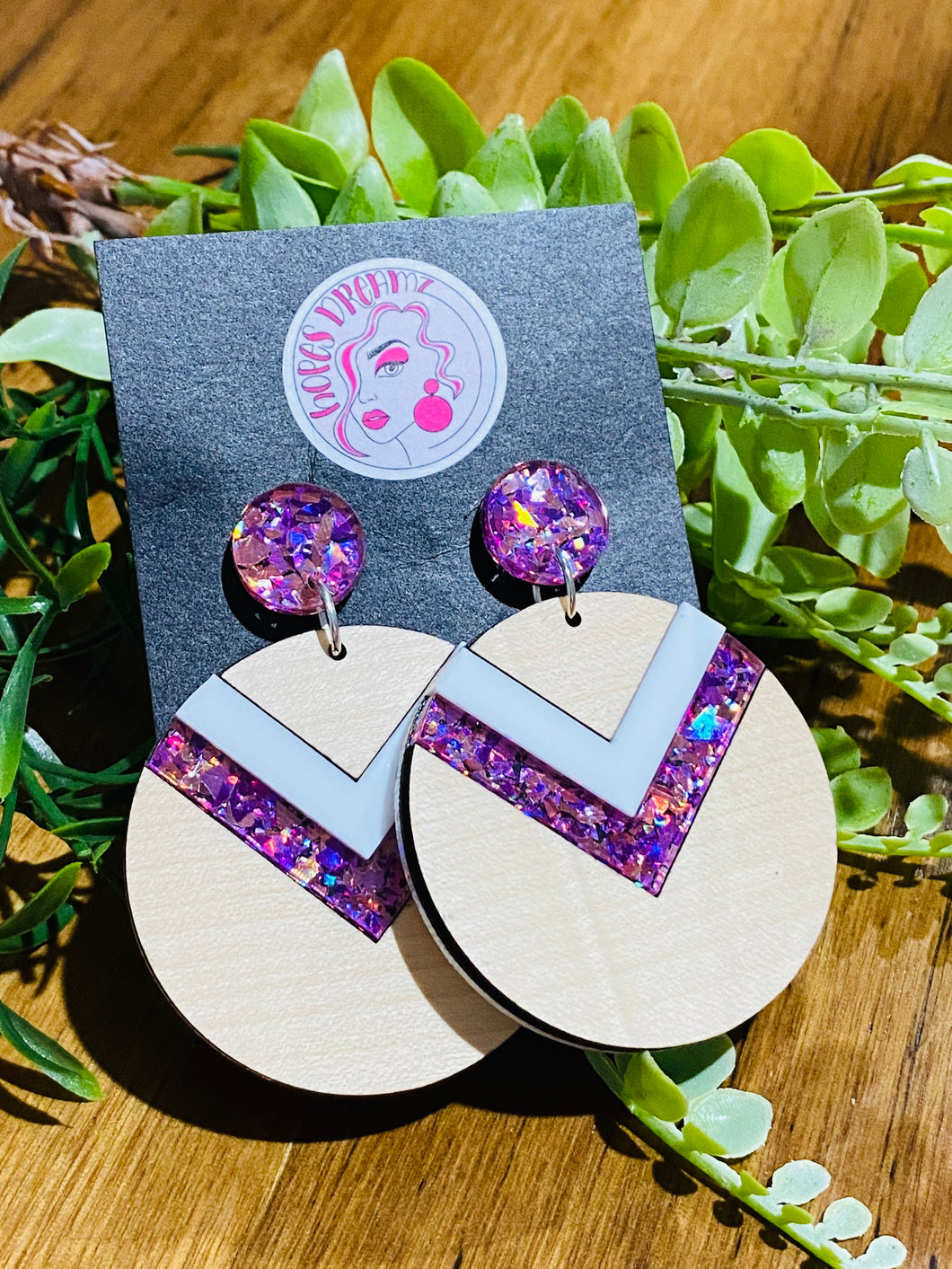 Round mix Wood drop (WWP)