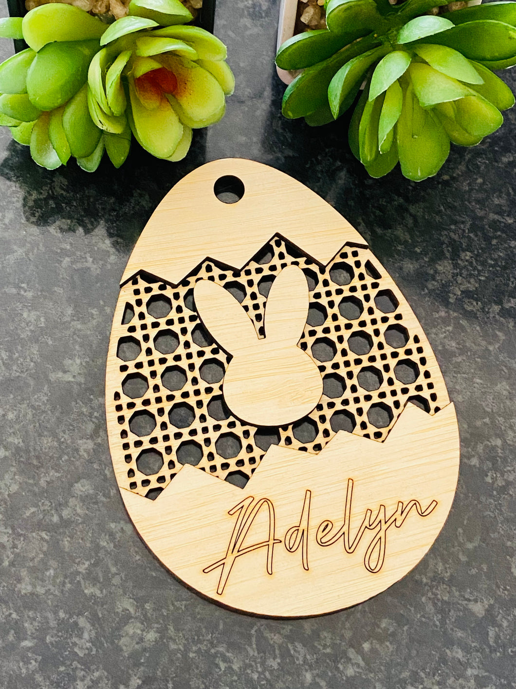 Adelyn Easter gift tag