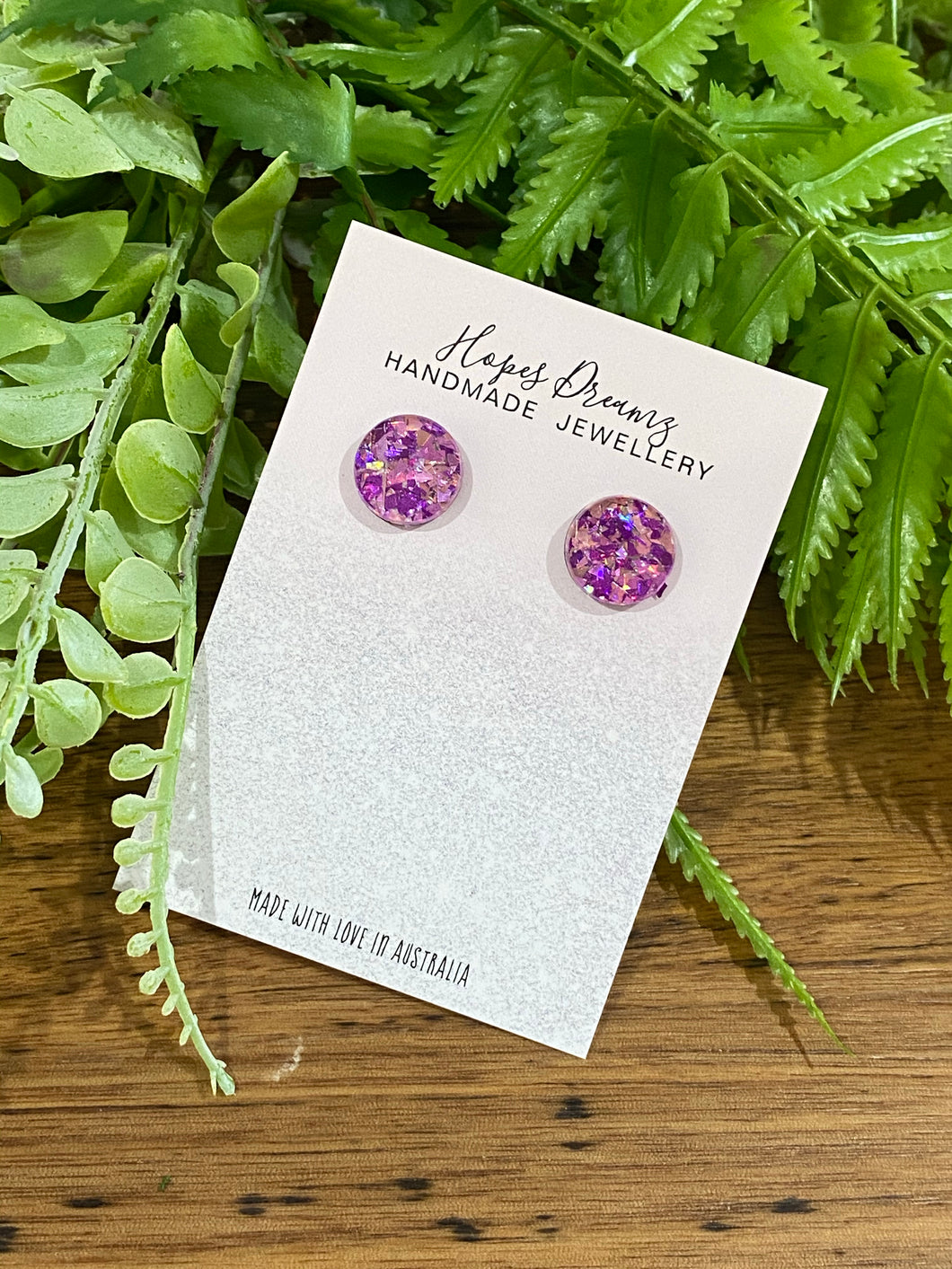 Purple glitter sparkle