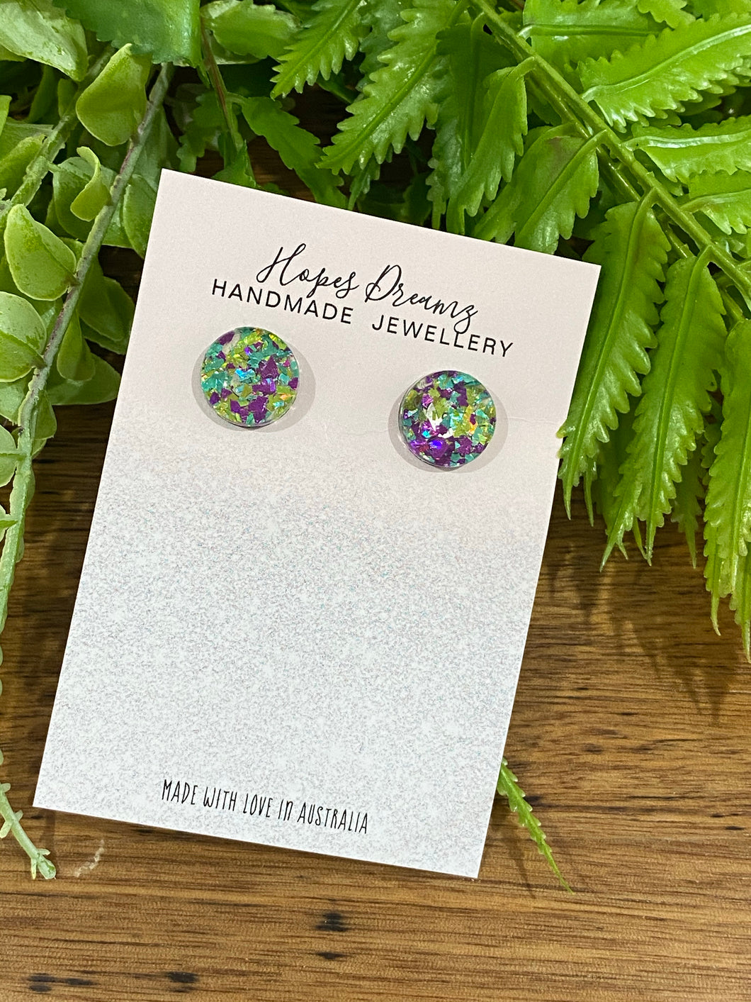 Green glitter sparkle