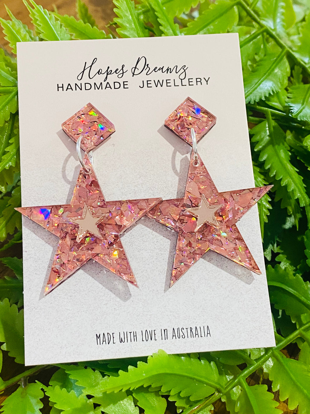 3D star dangle