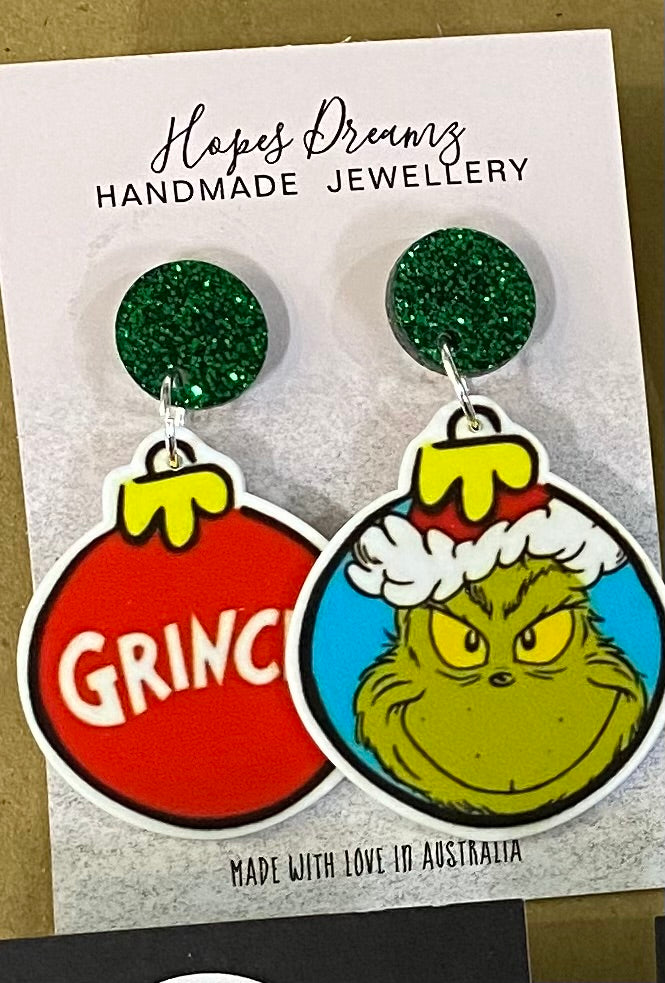 Grinch baubles